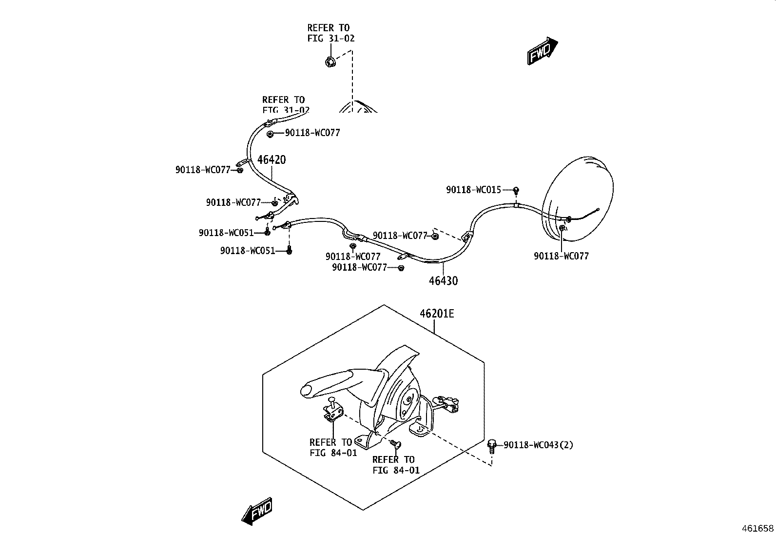 47110-WC002 PEDAL SUB-ASSY, BRAKE product image