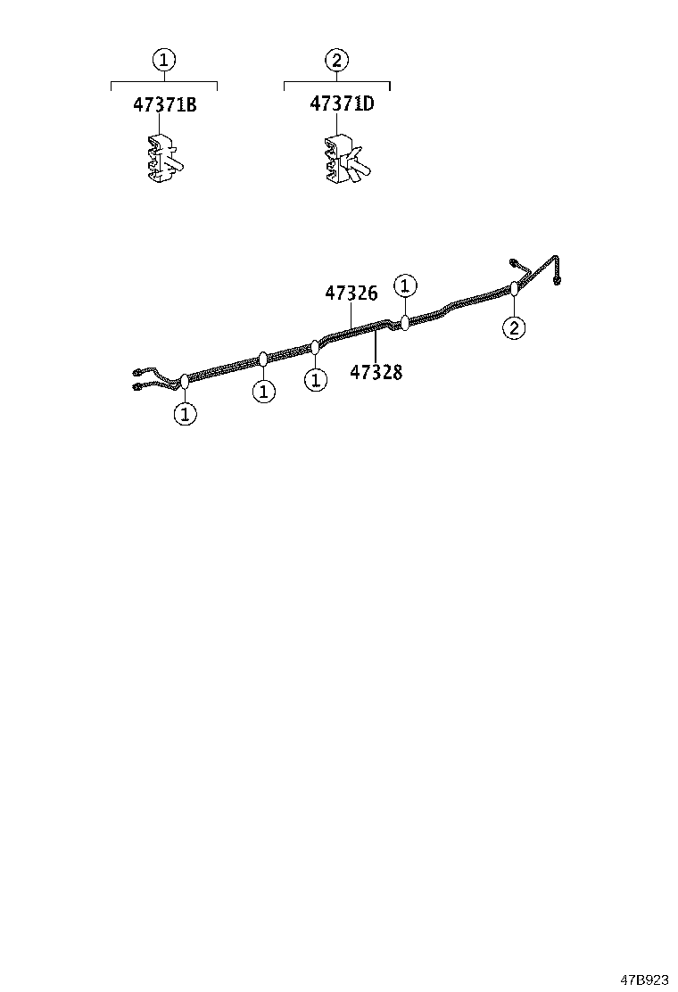 44050-37582 ACTUATOR ASSY, BRAKE product image