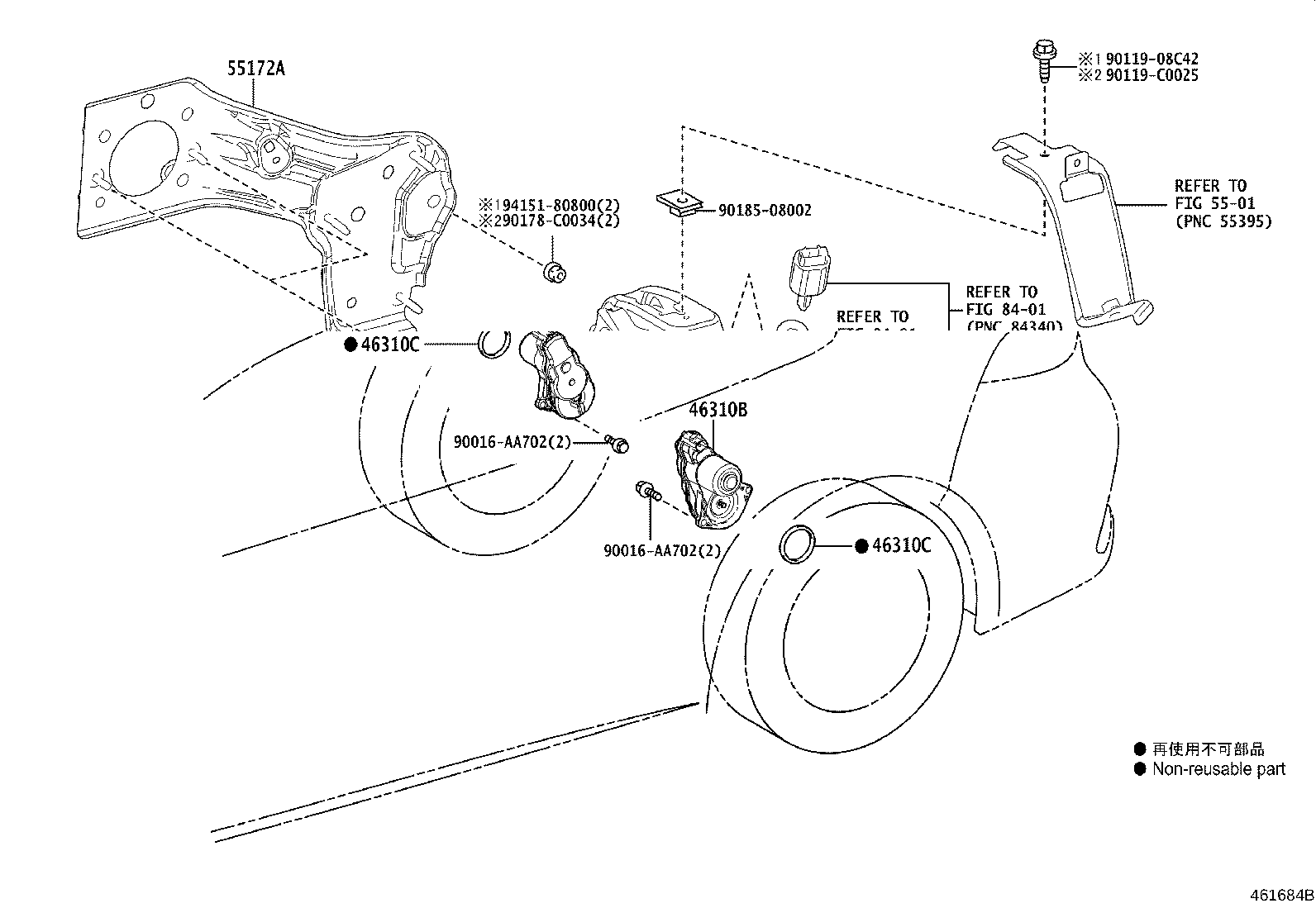 47110-02880 SUPPORT ASSY, BRAKE PEDAL product image