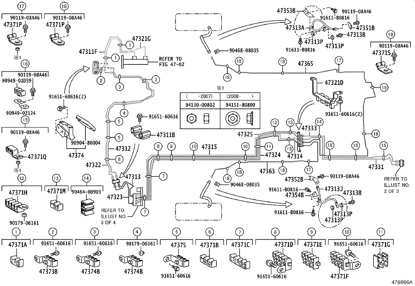 44590-36060 BRACKET ASSY, BRAKE ACTUATOR product image