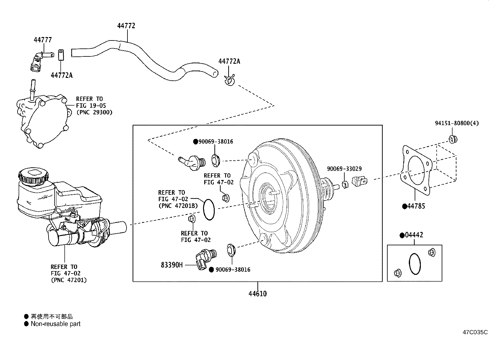 44610-09G60 BOOSTER ASSY, BRAKE product image