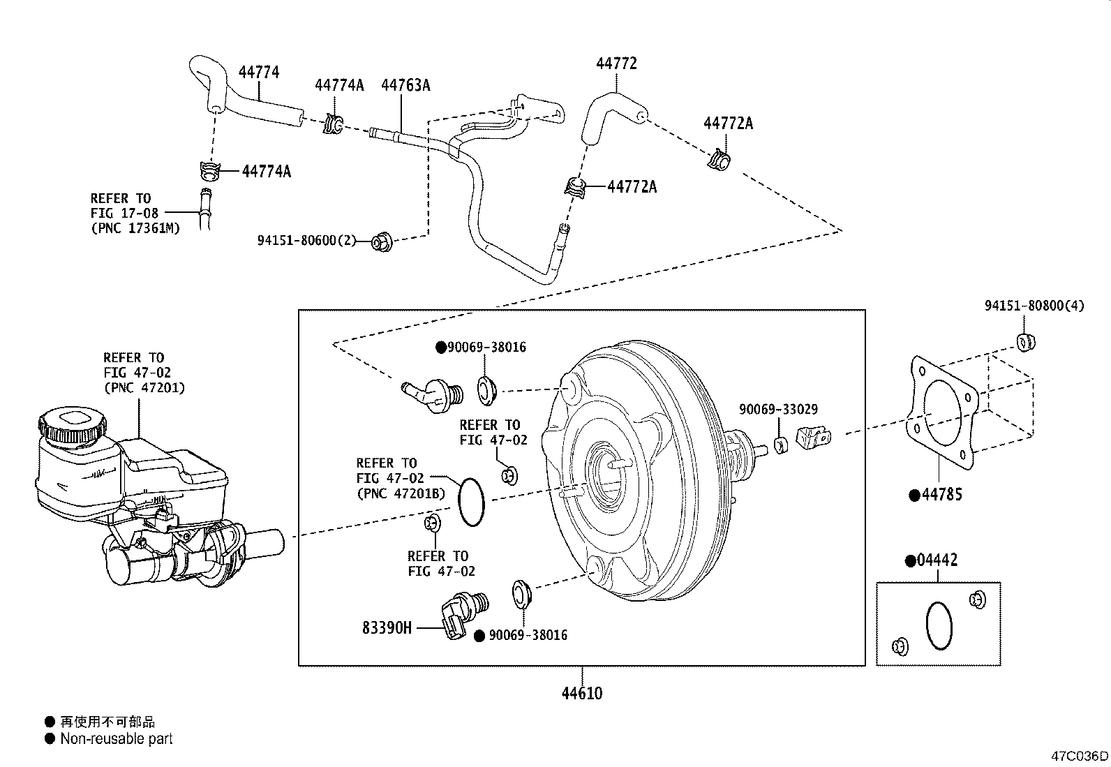 44610-09G60 BOOSTER ASSY, BRAKE product image