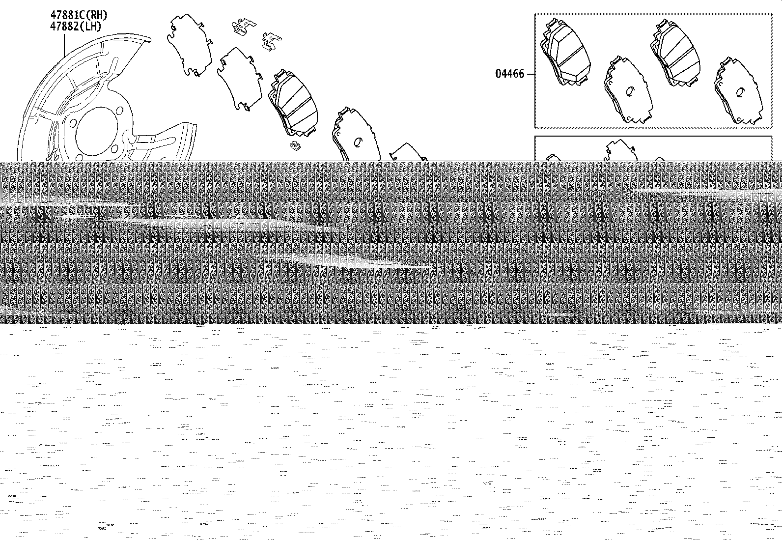 Toyota 47831-0E110 PISTON, REAR DISC BRAKE