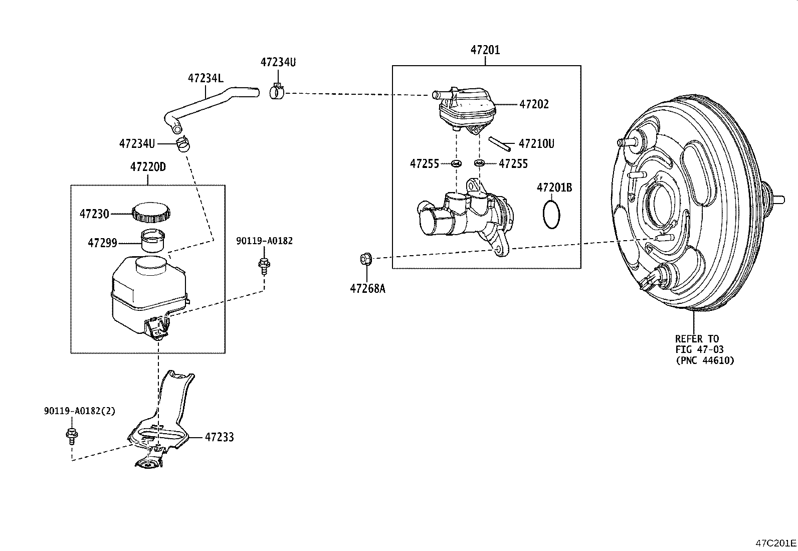 Thumbnail 2 for 47055-0E020