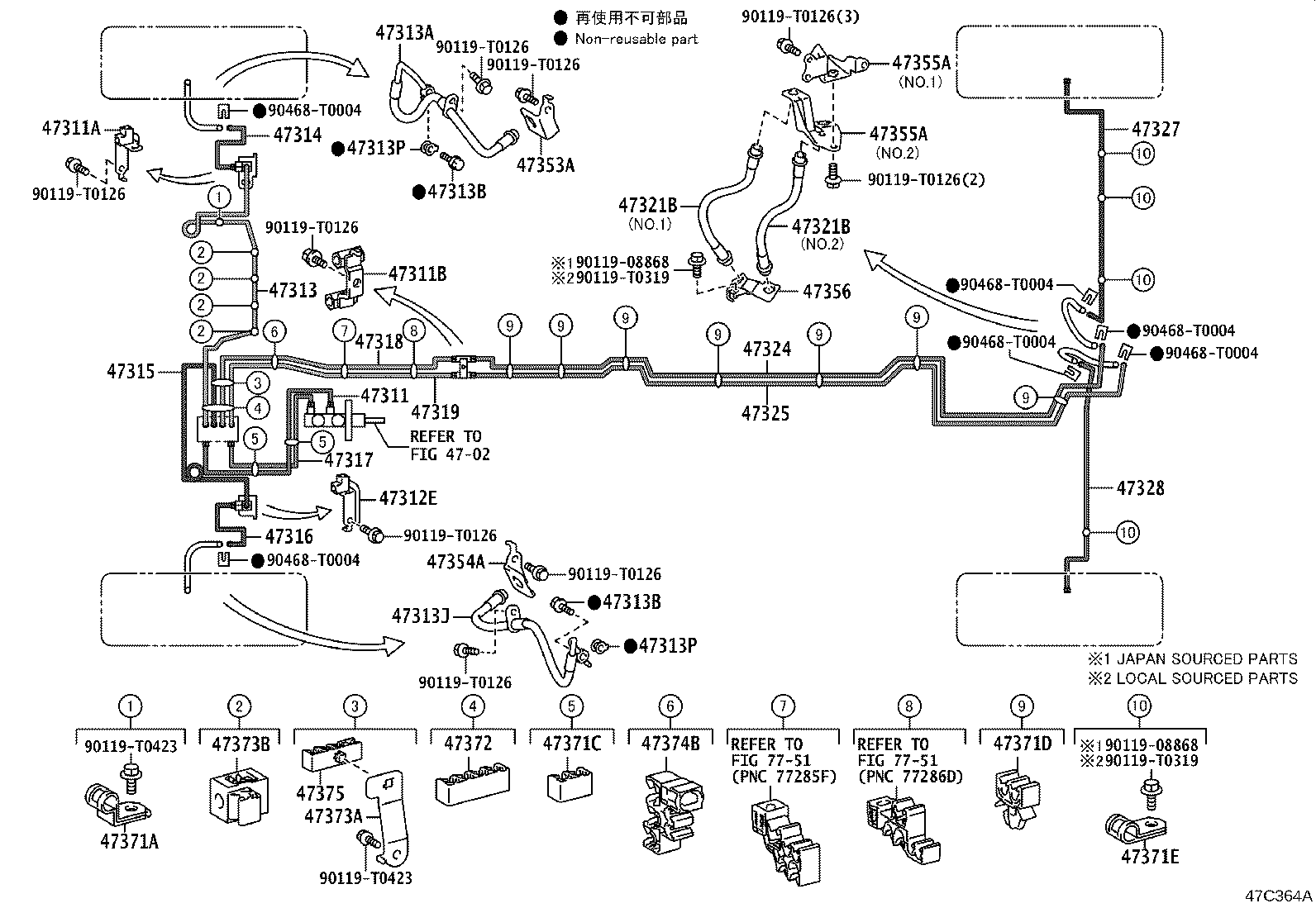 Thumbnail 4 for 44050-0KC10