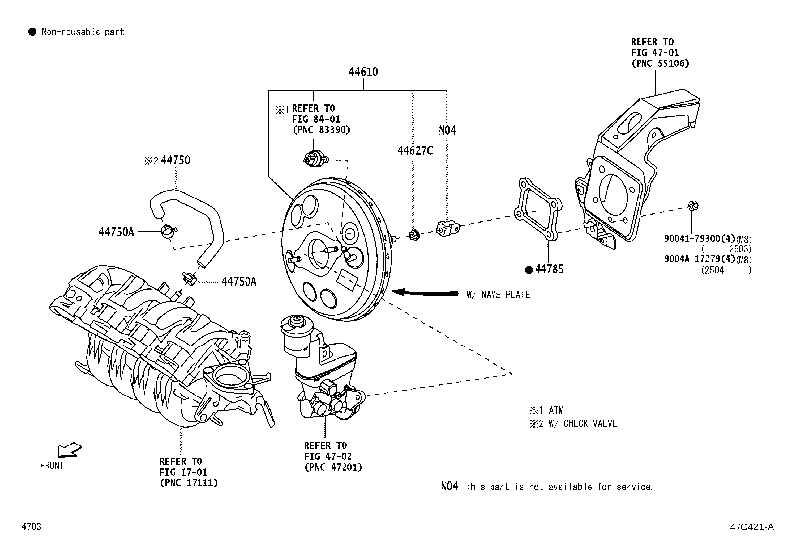 44610-BZ790 BOOSTER ASSY, BRAKE product image