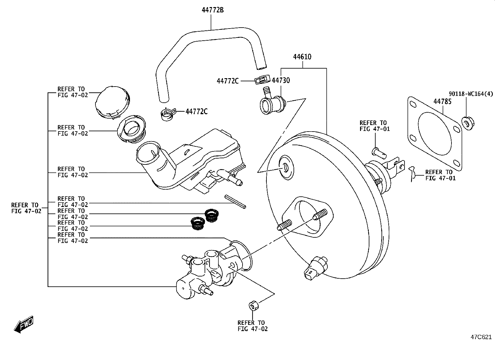 44610-WC005 BOOSTER ASSY, BRAKE product image