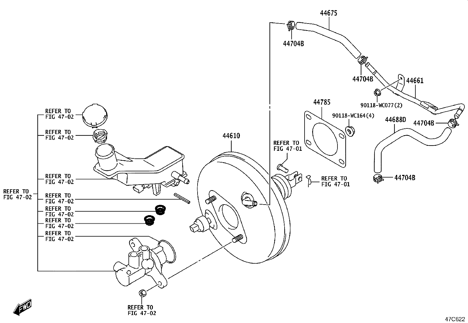 44610-WC005 BOOSTER ASSY, BRAKE product image