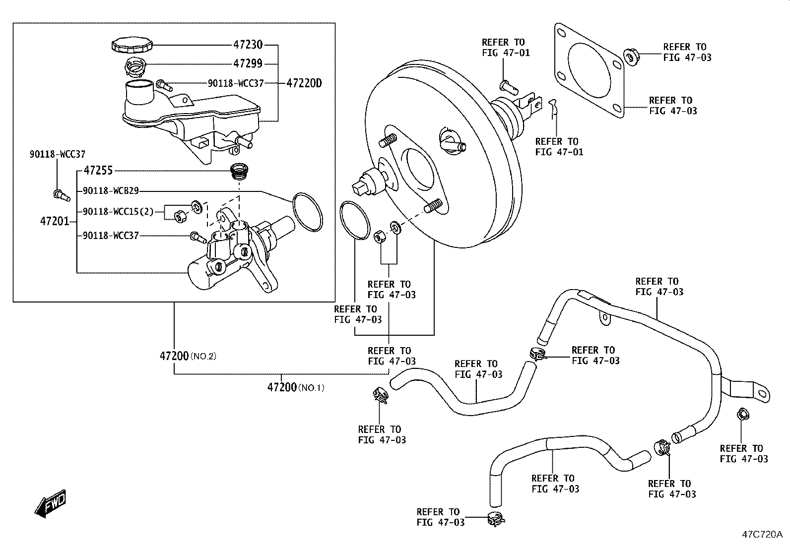 47220-WC006 RESERVOIR ASSY, BRAKE MASTER CYLINDER product image