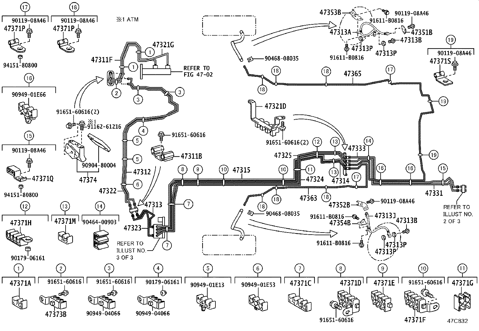 44050-36060 ACTUATOR ASSY, BRAKE product image