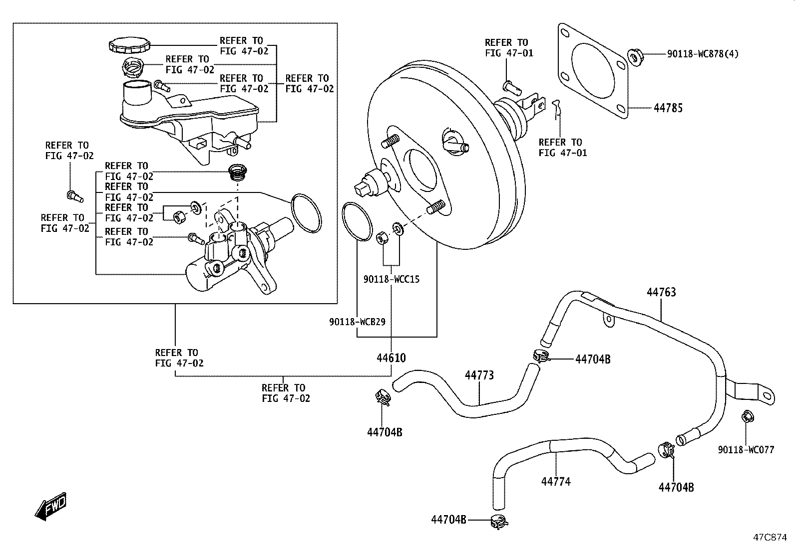 44610-WC009 BOOSTER ASSY, BRAKE product image