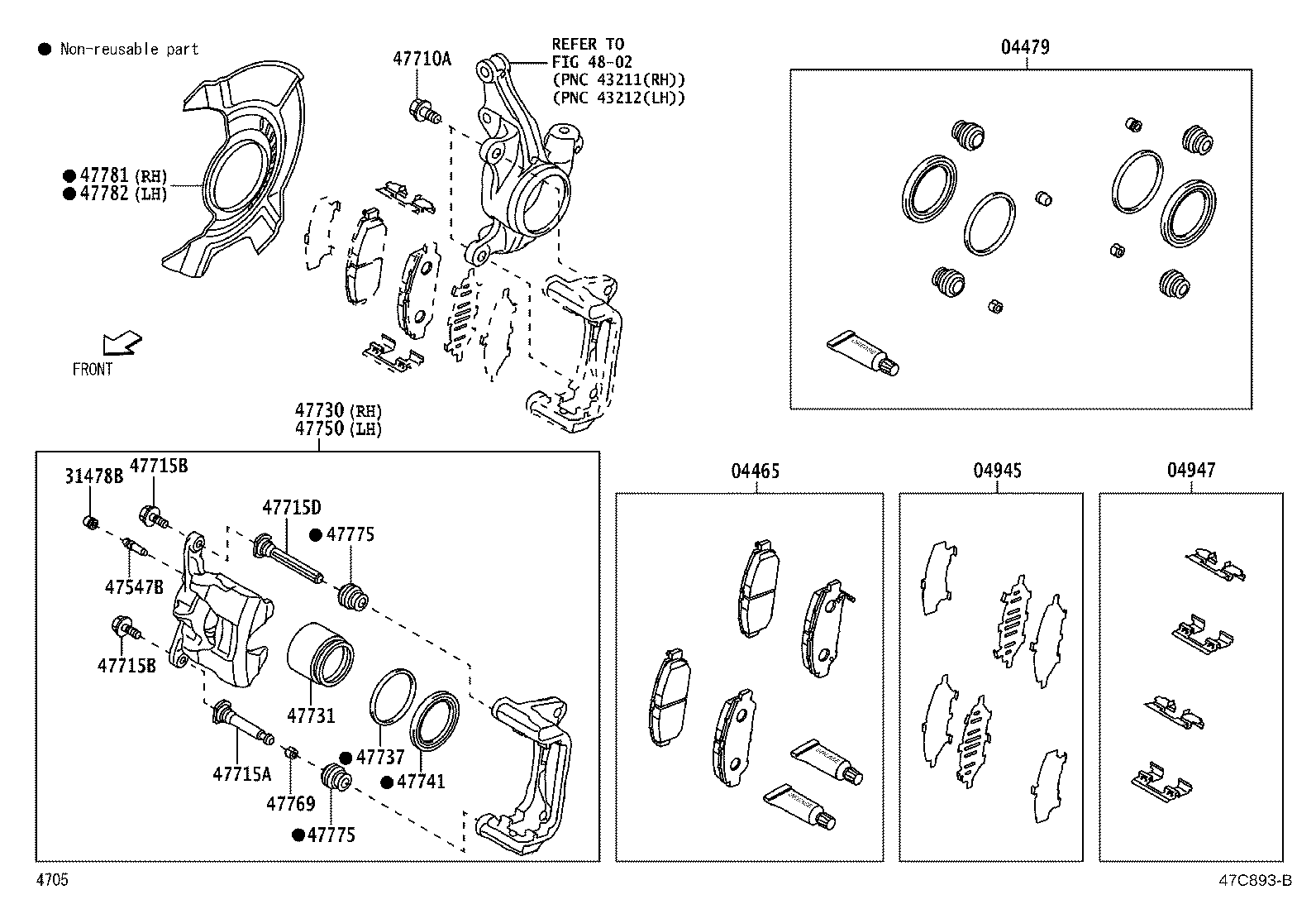 Toyota 47547-BZ050 PLUG, BLEEDER(FOR FRONT DISC BRAKE)