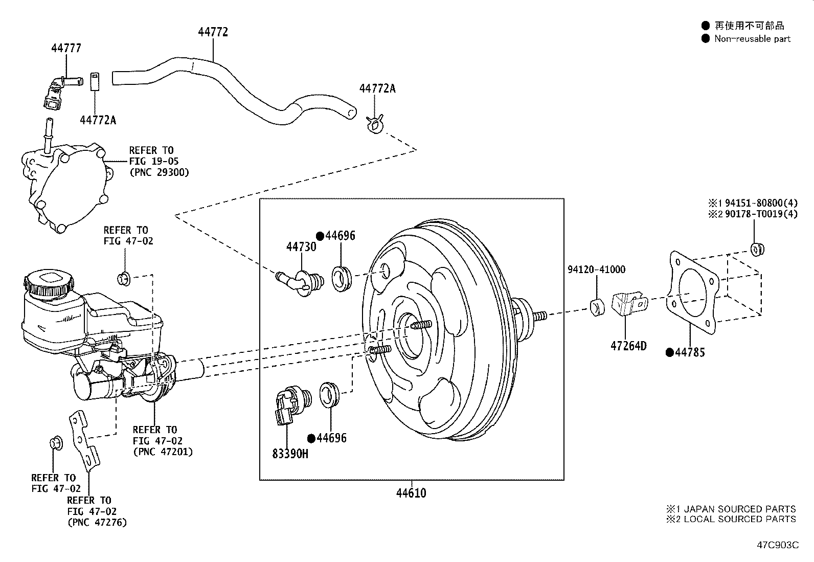 44610-16670 BOOSTER ASSY, BRAKE product image