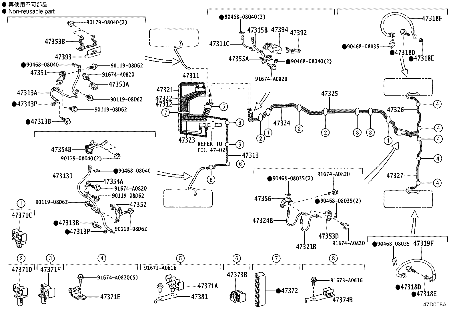 44590-60070 BRACKET ASSY, BRAKE ACTUATOR product image