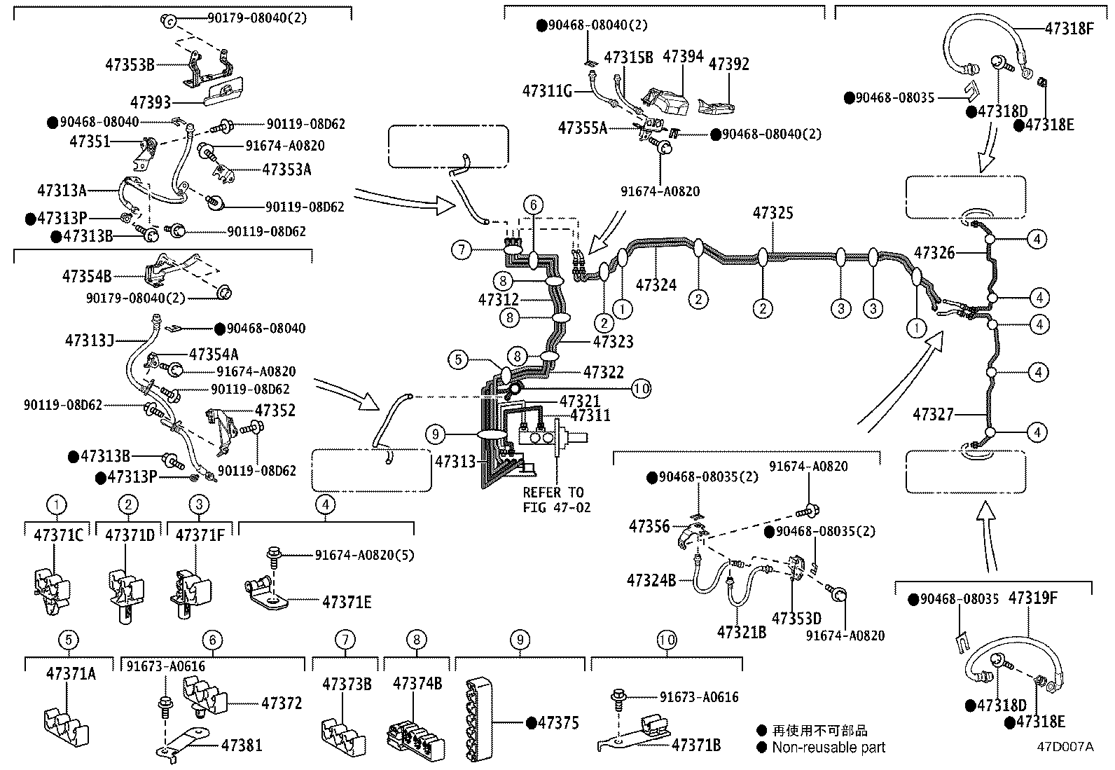44590-60070 BRACKET ASSY, BRAKE ACTUATOR product image
