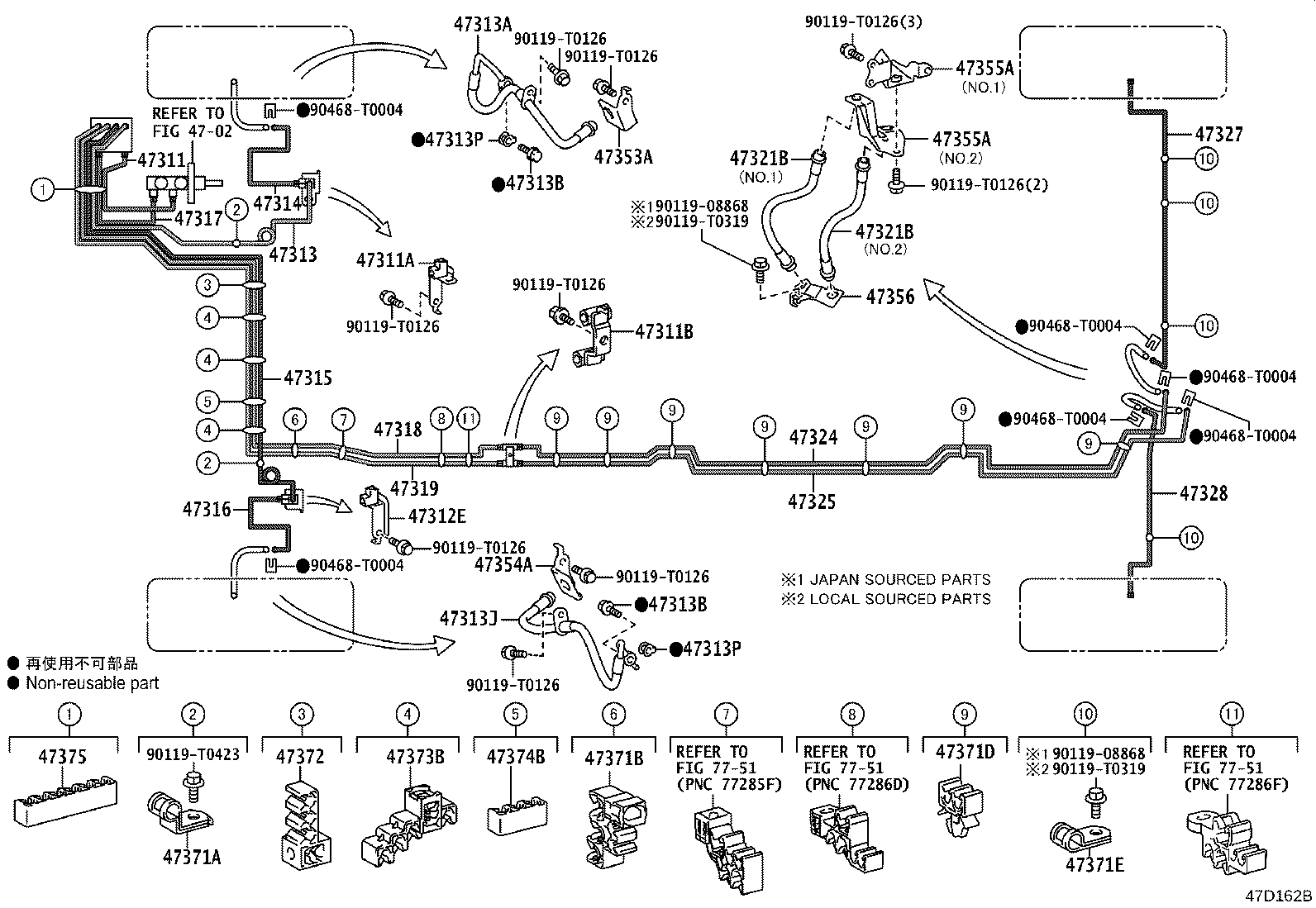 Toyota 44050-0KB81 ACTUATOR ASSY, VSC