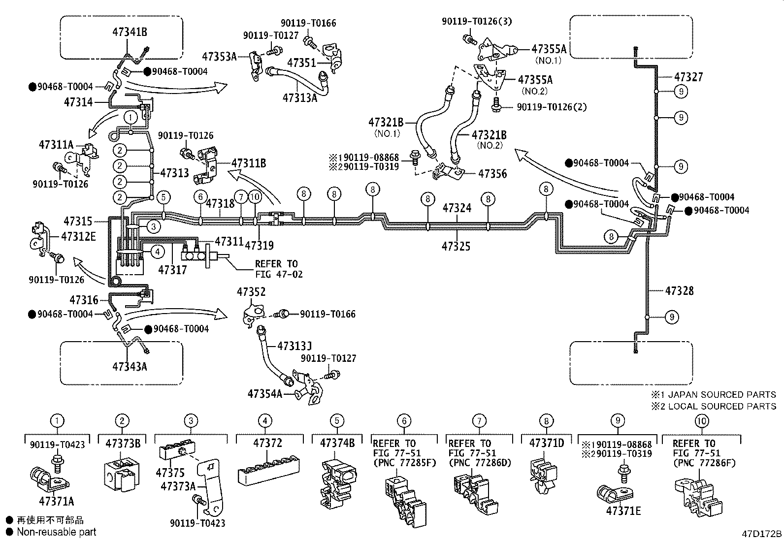 Thumbnail 11 for 44050-0KB81