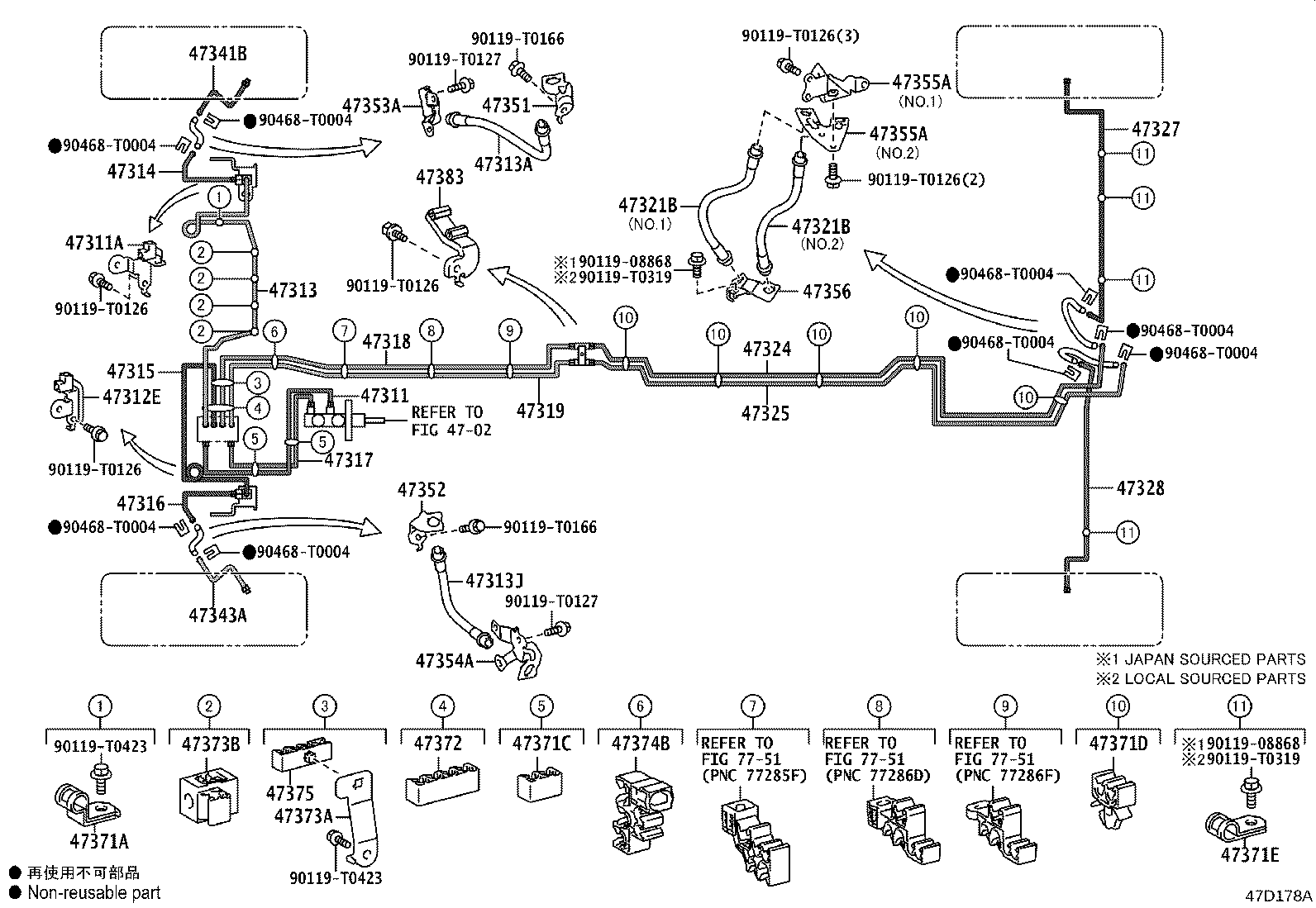 Thumbnail 9 for 44590-0K190