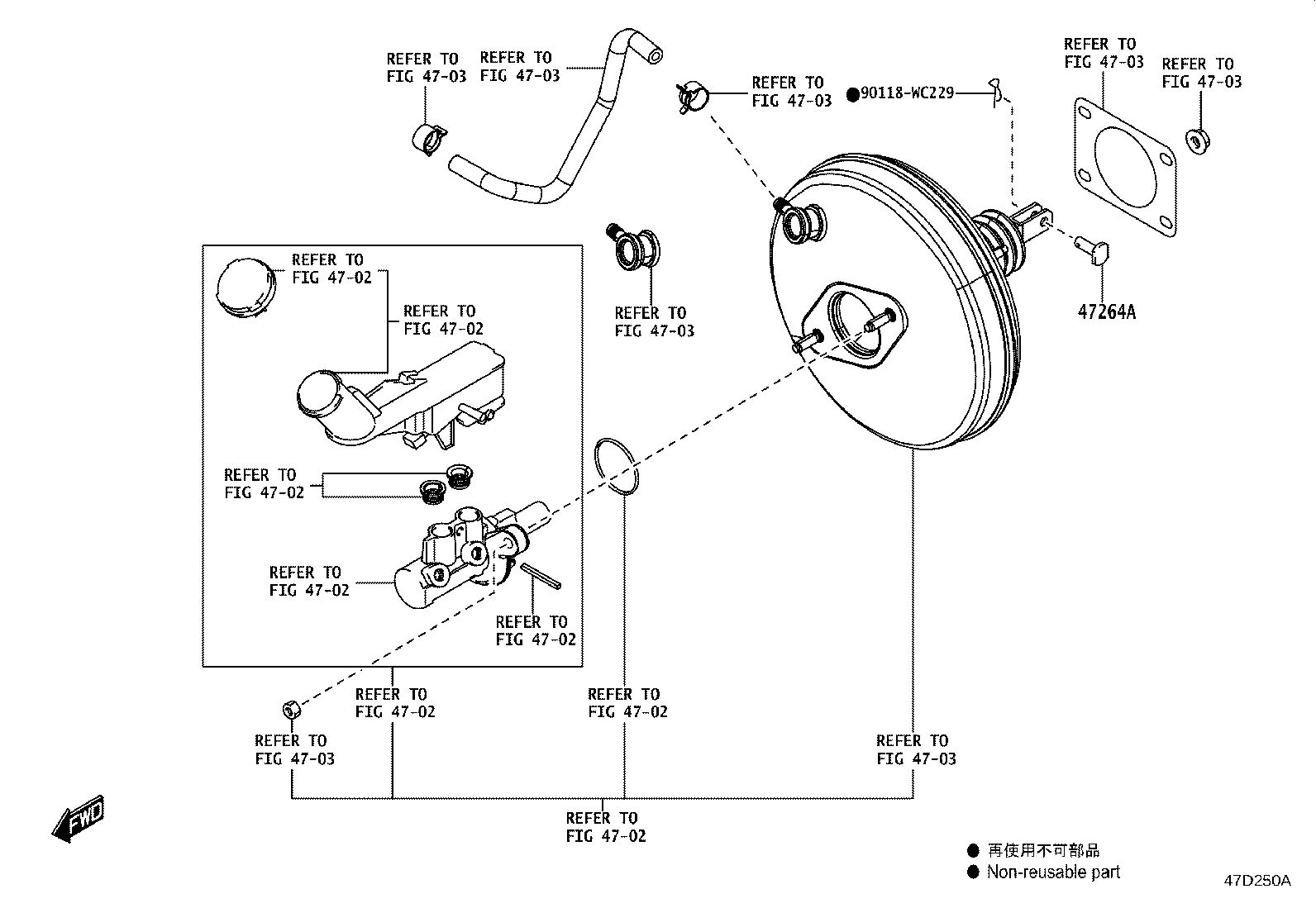 47101-WC010 PEDAL SUB-ASSY, BRAKE product image