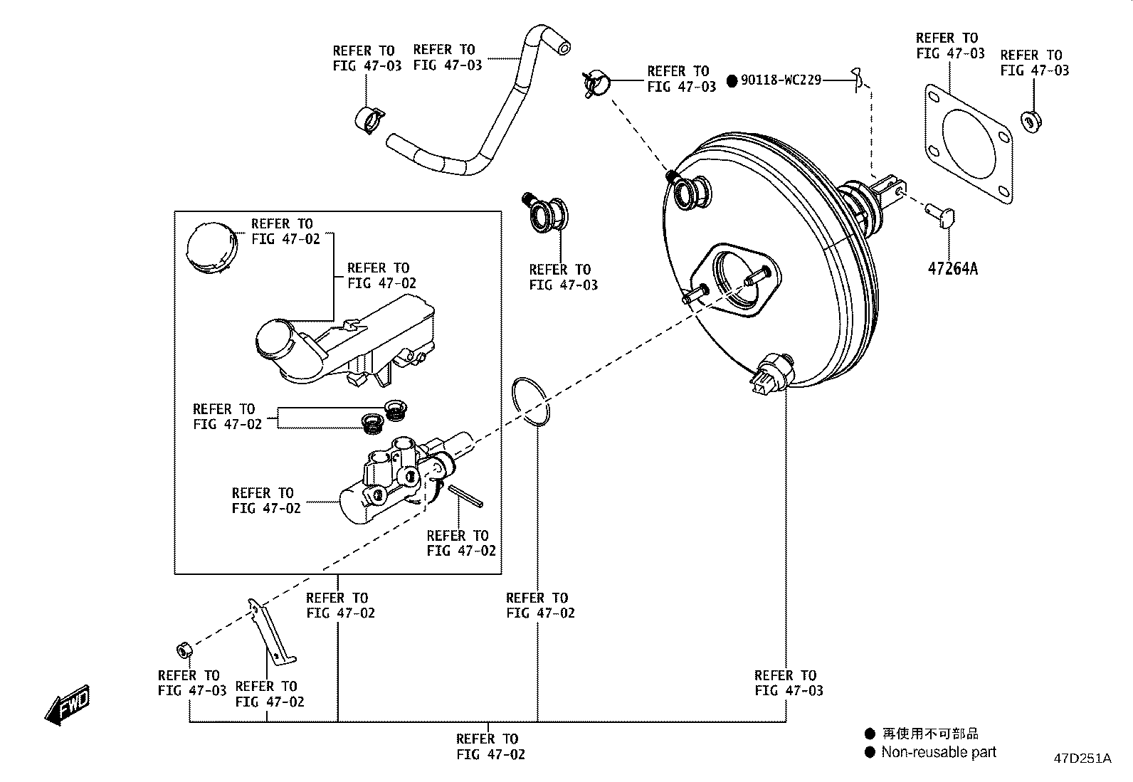 47101-WC010 PEDAL SUB-ASSY, BRAKE product image