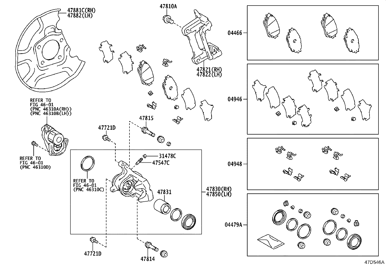 47882-V1010 COVER, DISC BRAKE DUST, REAR LH product image