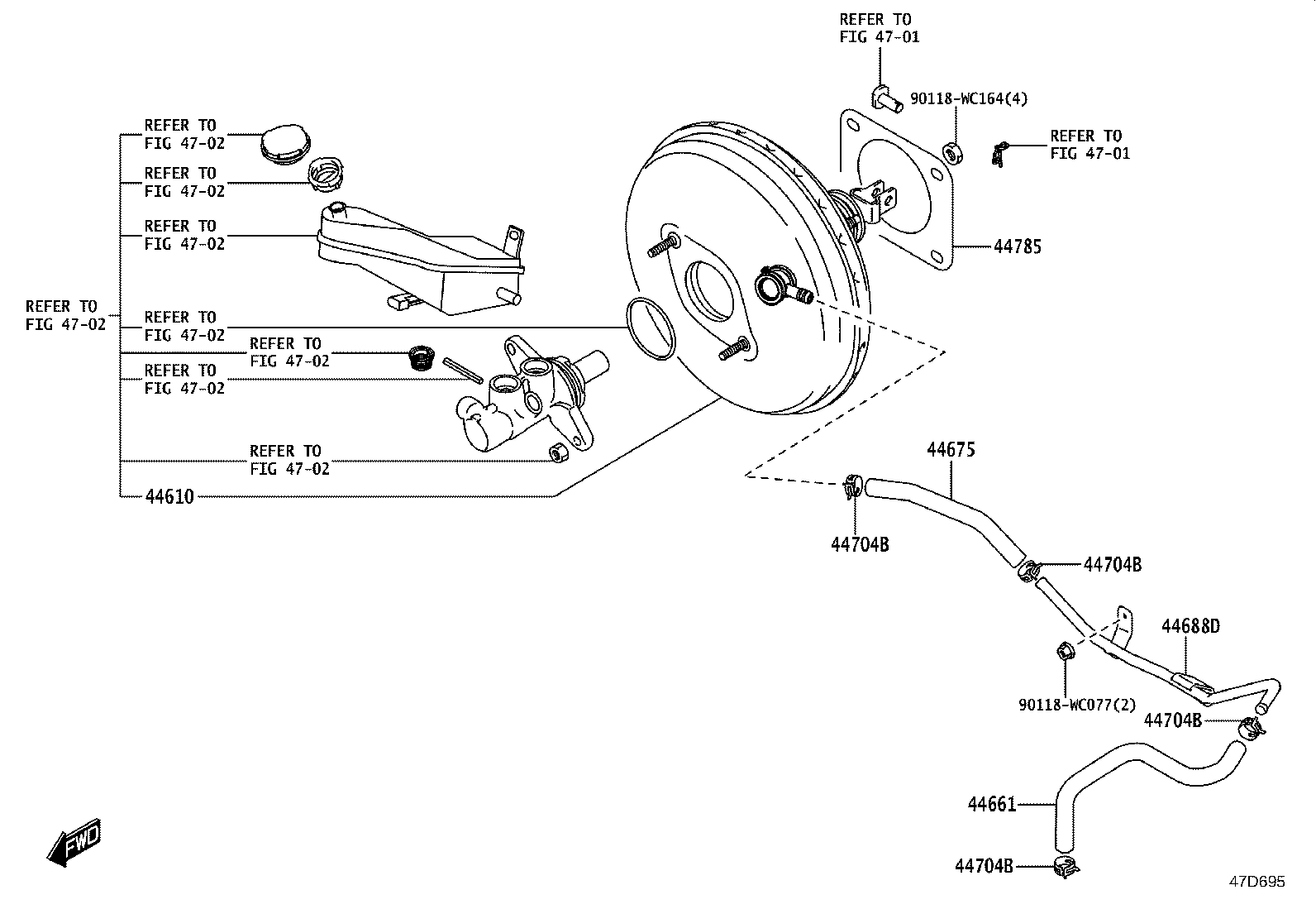 44610-WC021 BOOSTER ASSY, BRAKE product image