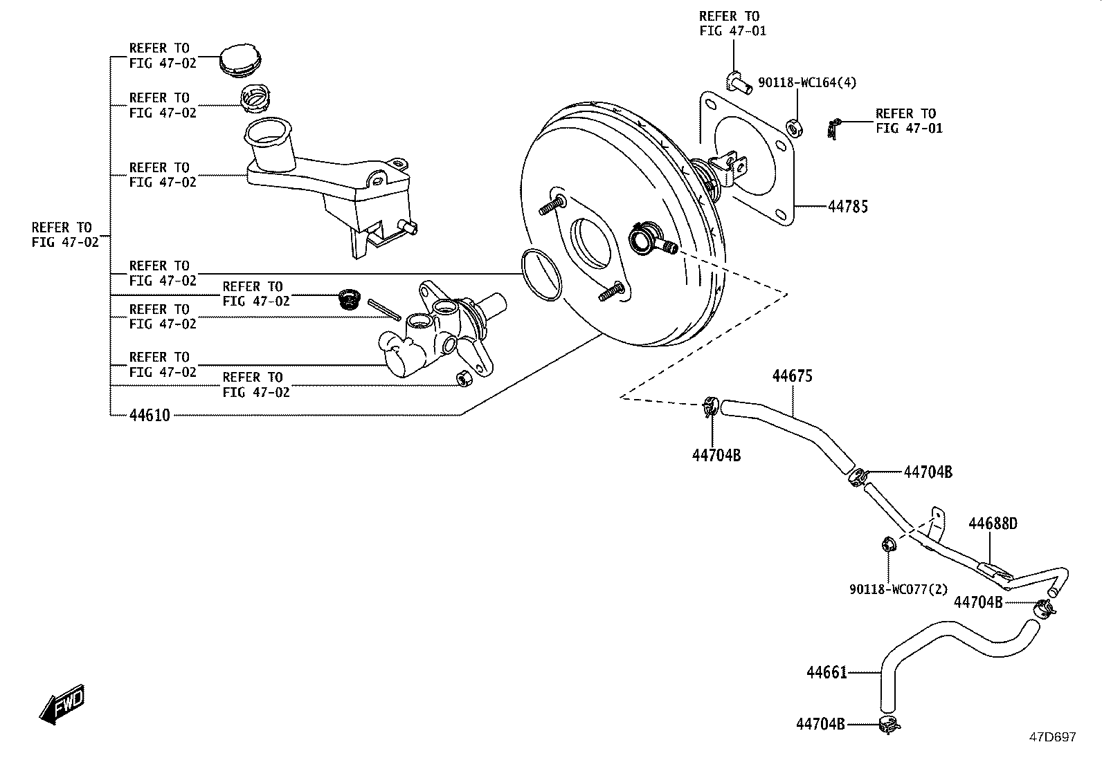 44610-WC022 BOOSTER ASSY, BRAKE product image