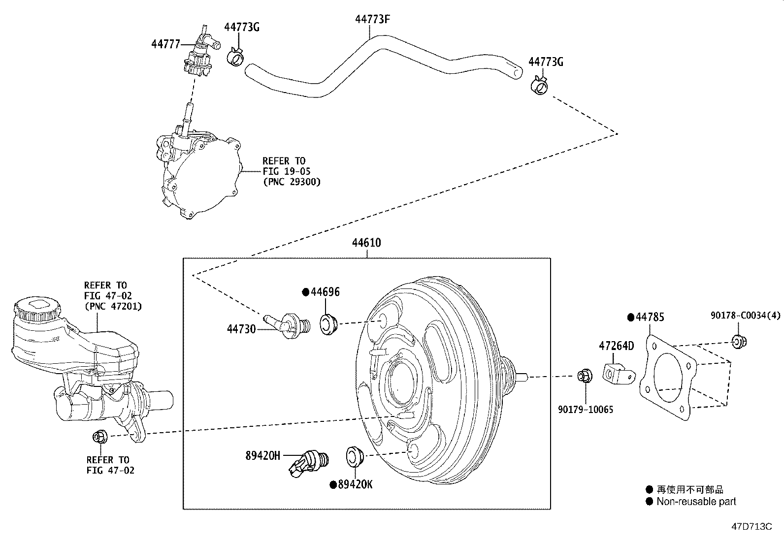 44610-0R141 BOOSTER ASSY, BRAKE product image