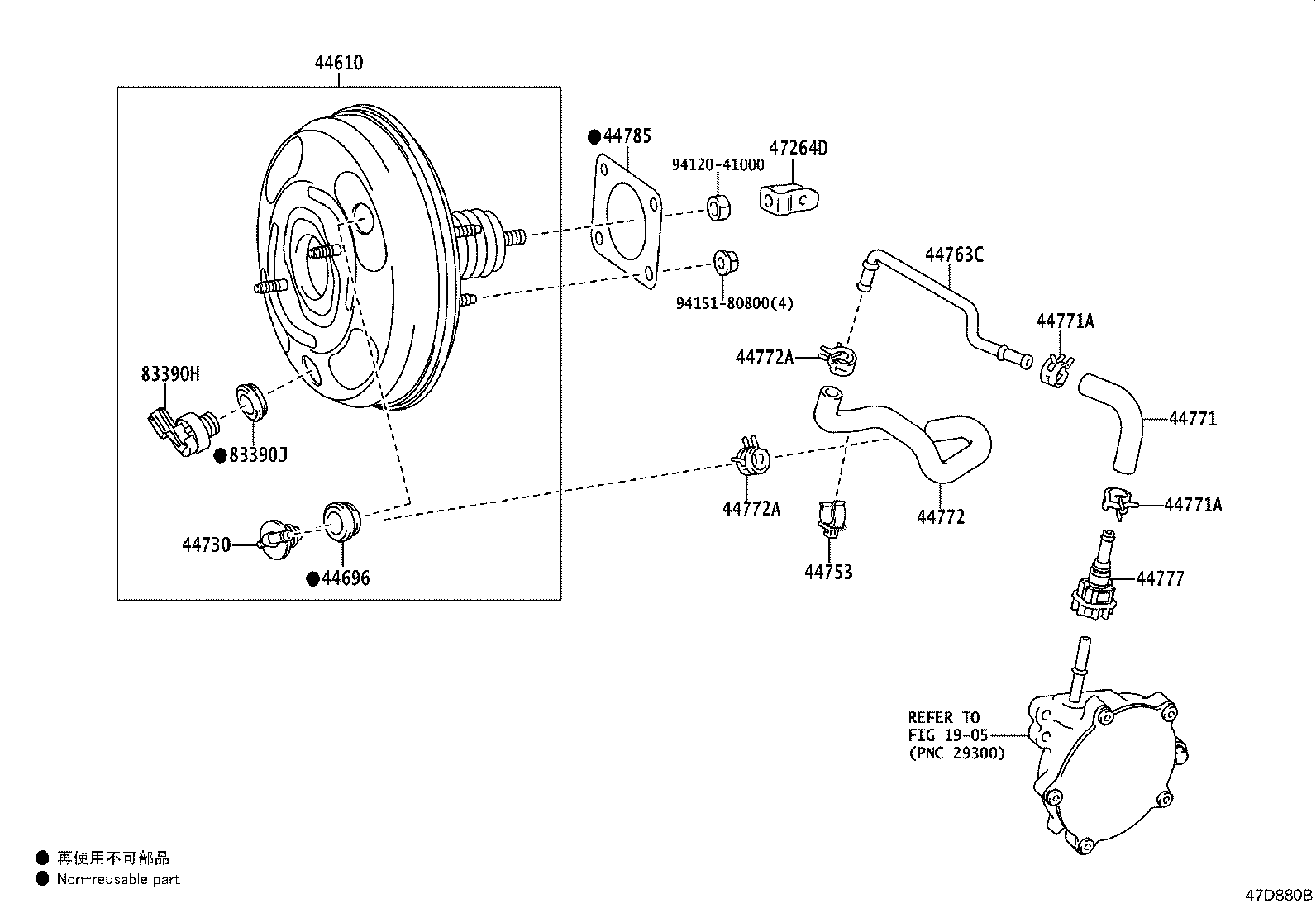 44610-52J40 BOOSTER ASSY, BRAKE product image