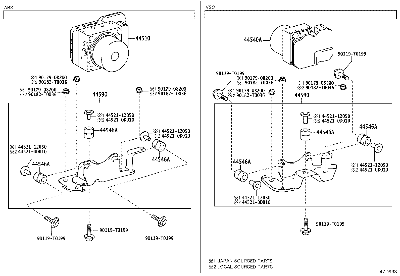 47328-KK031 TUBE, REAR BRAKE, NO.8 product image
