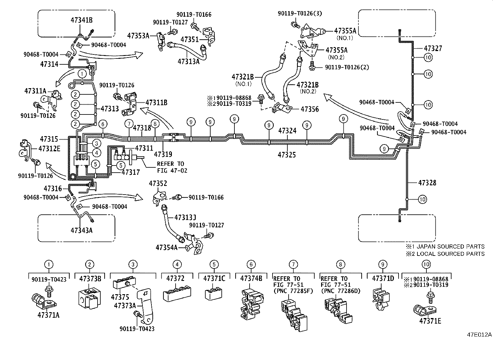 Thumbnail 3 for 44050-71K70