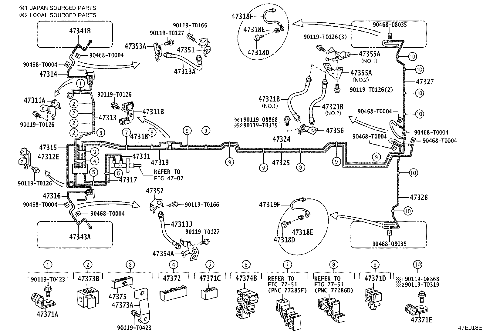 Thumbnail 4 for 44050-71K70