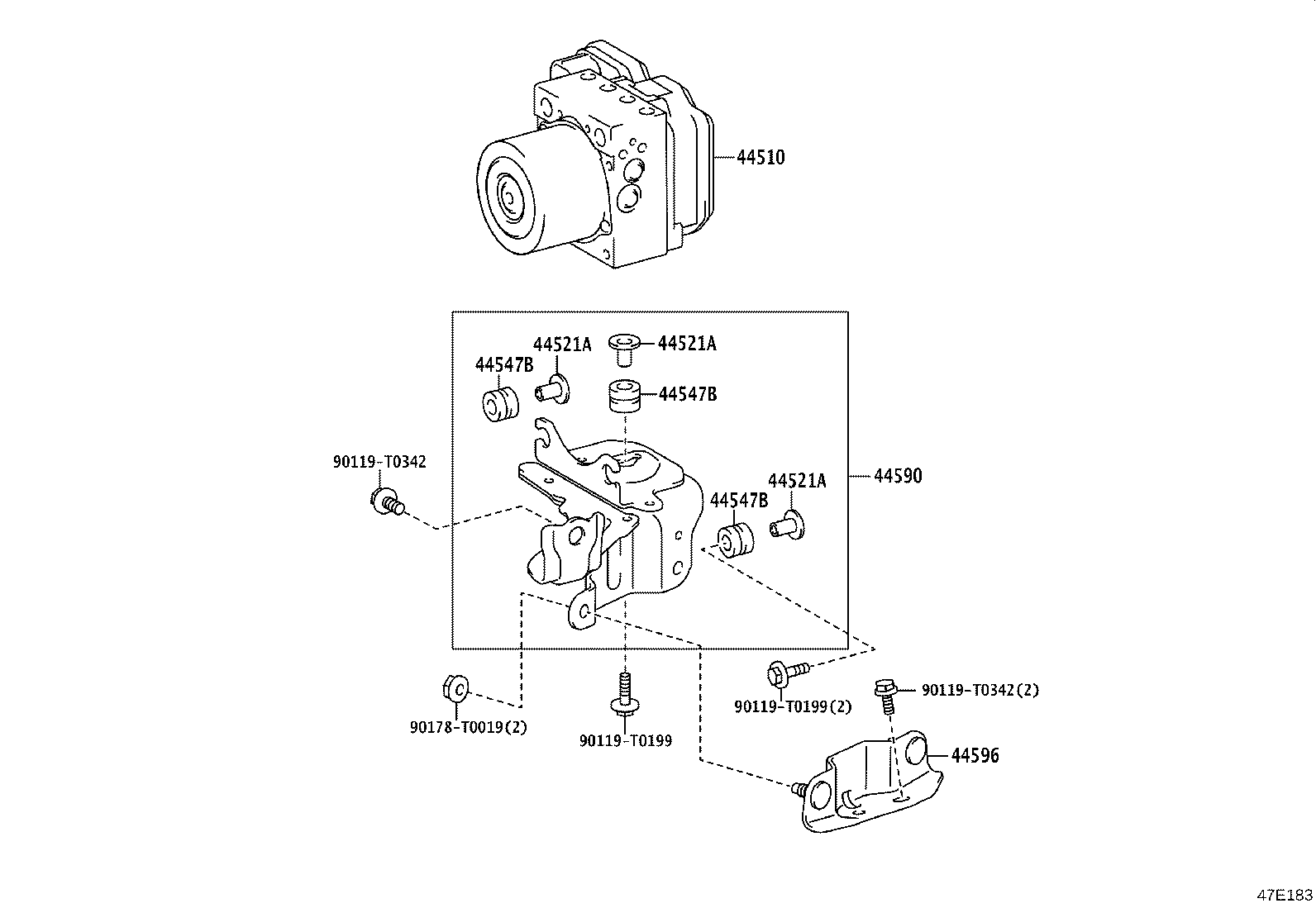 47311-VT010 TUBE, FRONT BRAKE, NO.1 product image