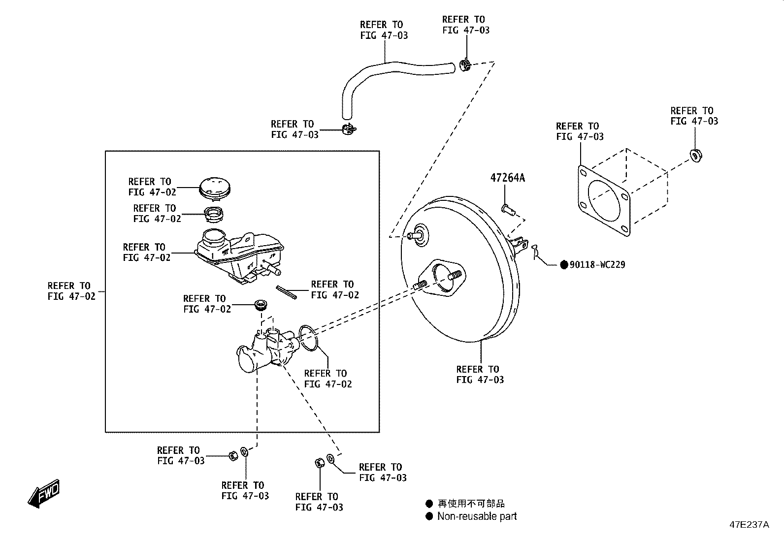 47110-WC010 PEDAL SUB-ASSY, BRAKE product image