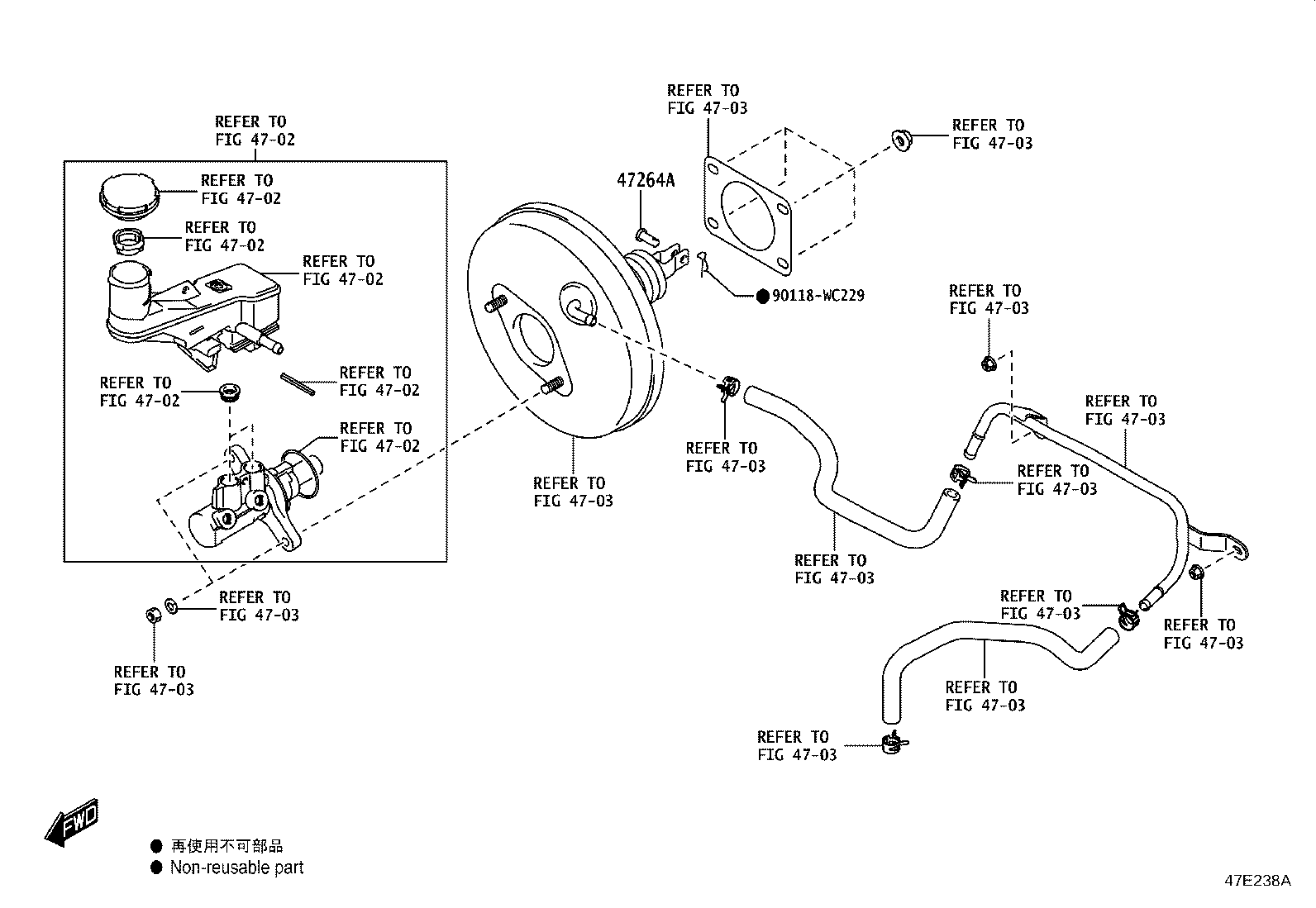 47110-WC010 PEDAL SUB-ASSY, BRAKE product image