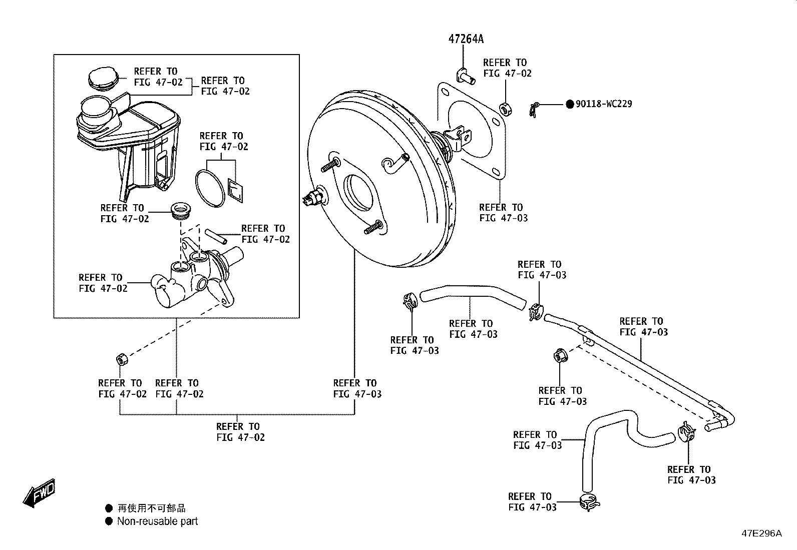 47101-WC019 PEDAL SUB-ASSY, BRAKE product image