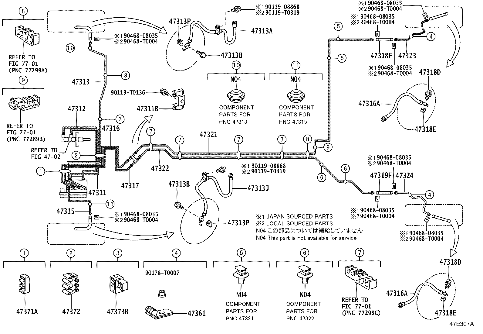 Thumbnail 2 for 44050-0DE20