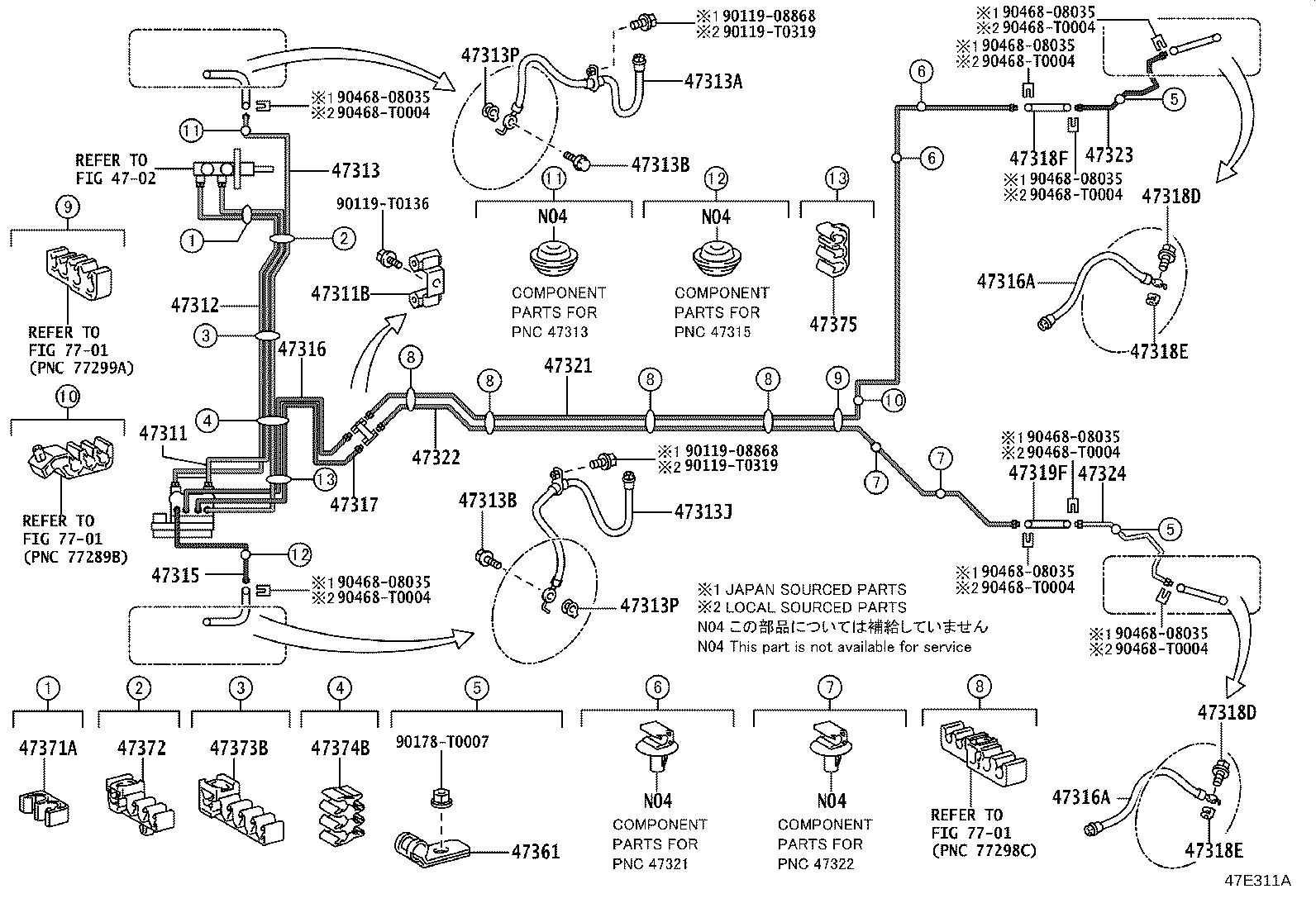 Thumbnail 6 for 44050-0DE20