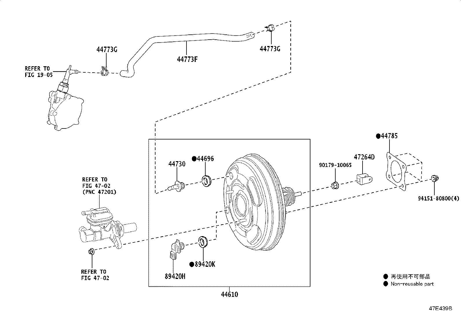 44773-V2020 HOSE, UNION TO CHECK VALVE product image