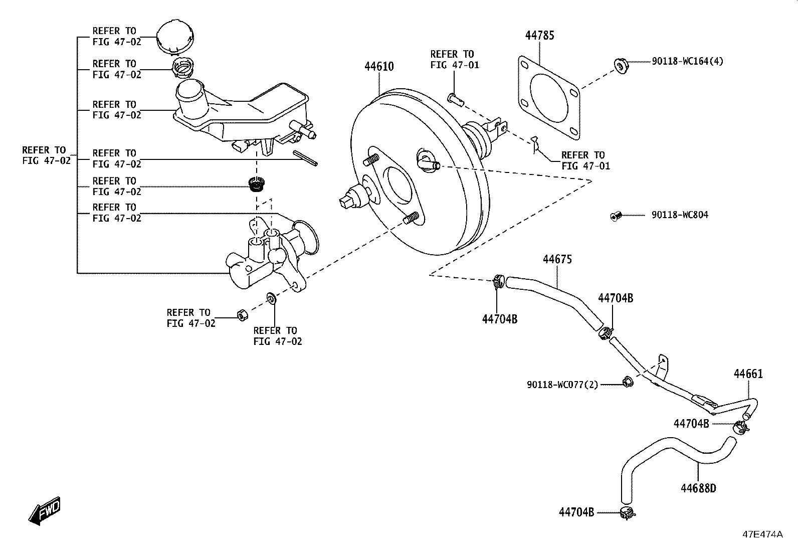 44610-WC031 BOOSTER ASSY, BRAKE product image