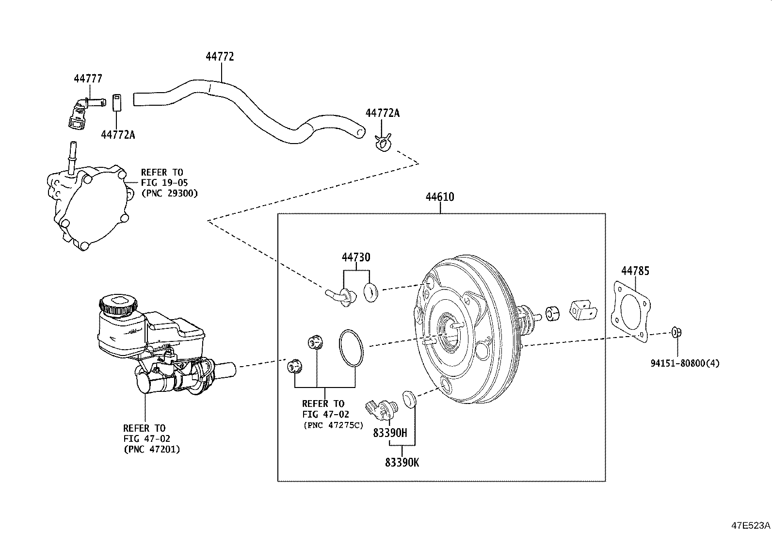44610-09G60 BOOSTER ASSY, BRAKE product image