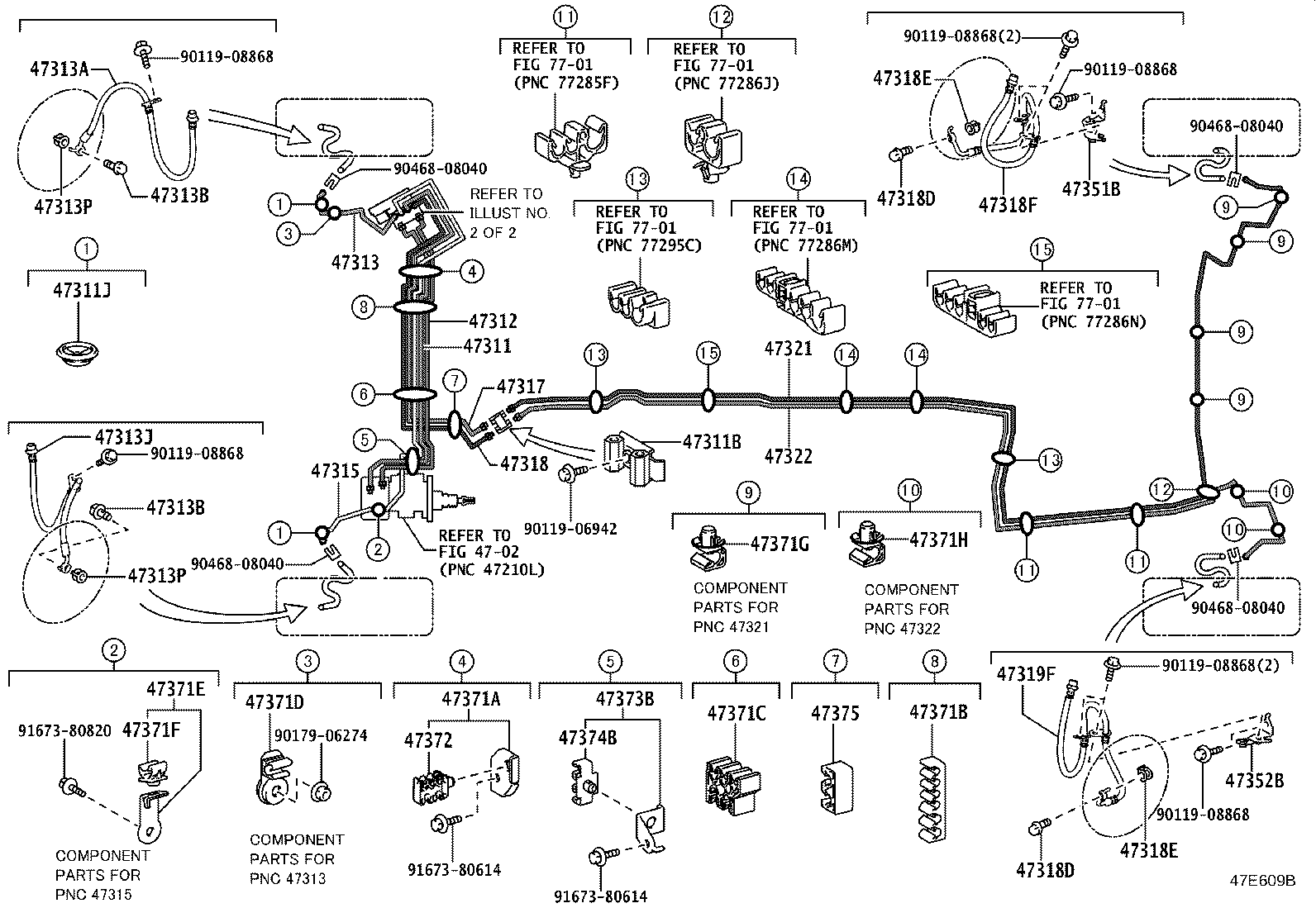 44590-0E200 BRACKET ASSY, BRAKE ACTUATOR product image