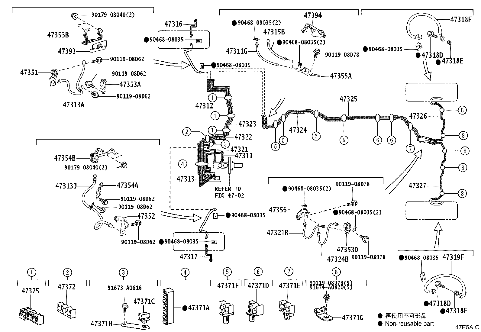 Toyota 44050-60E91 ACTUATOR ASSY, BRAKE