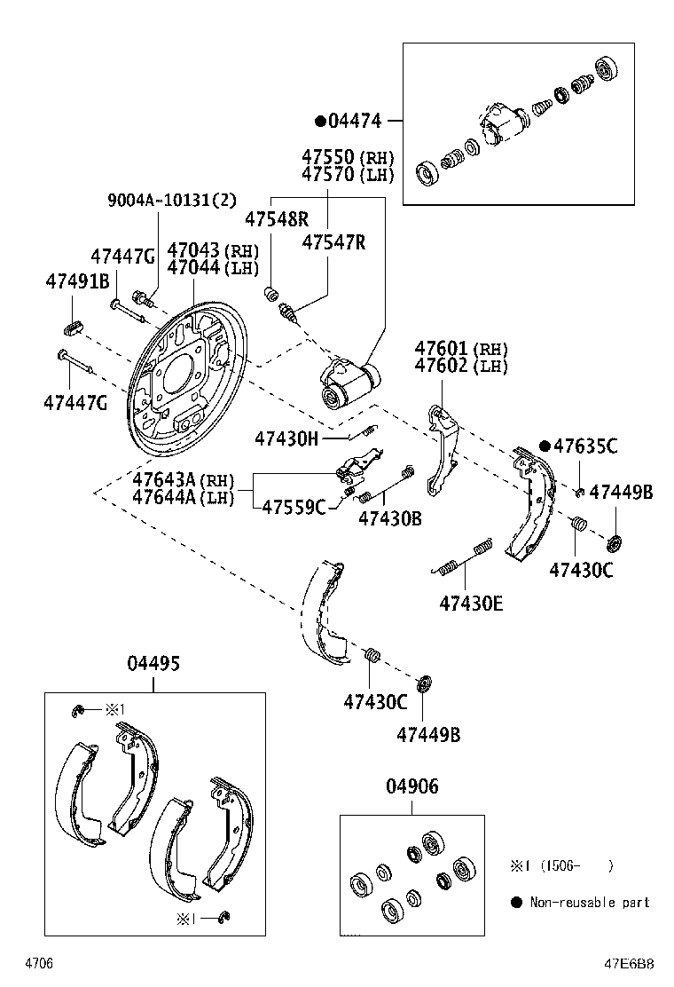 47548-BZ010 CAP, BLEEDER PLUG(FOR DRUM BRAKE, REAR) product image
