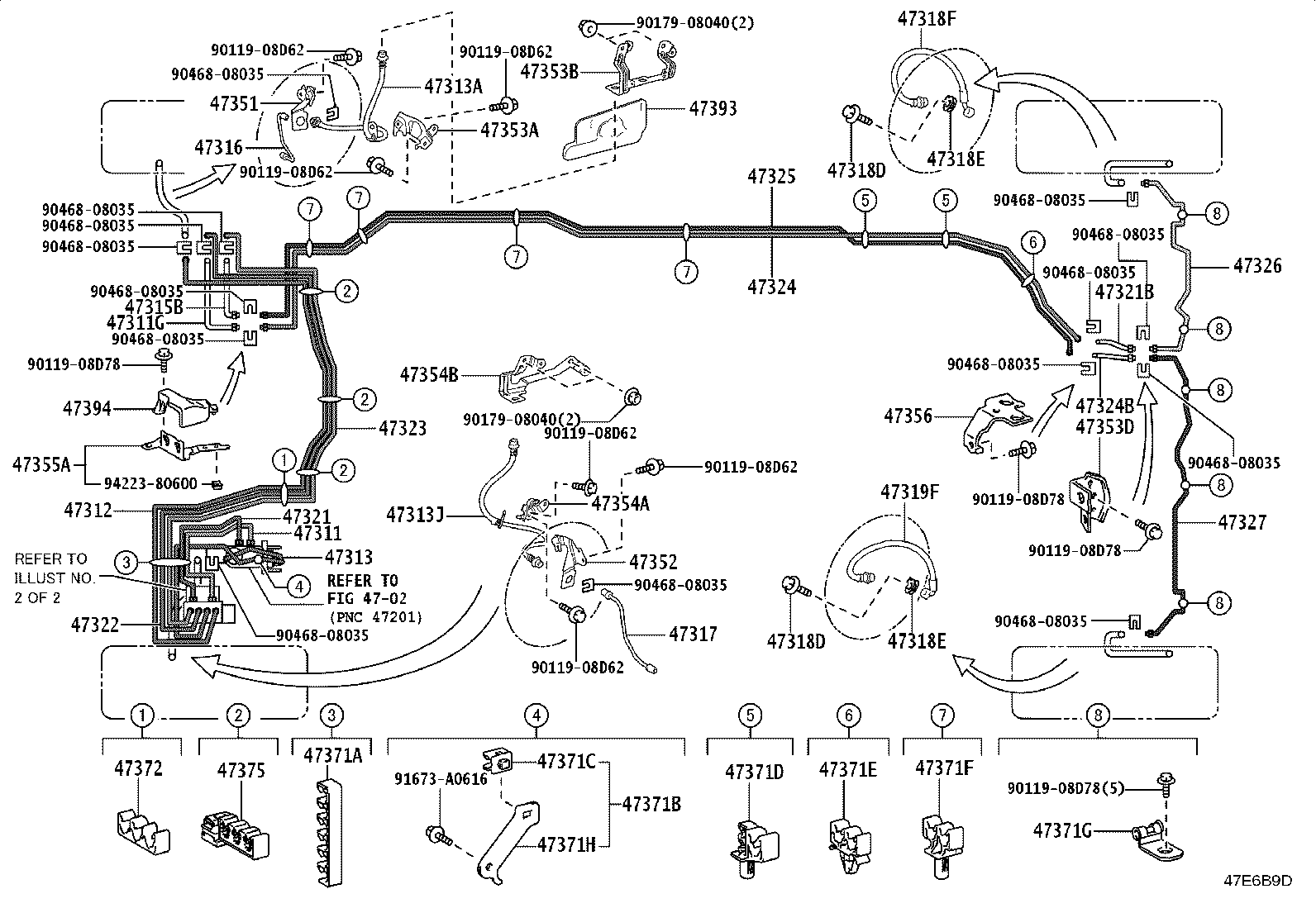 Toyota 44590-60080 BRACKET ASSY, BRAKE ACTUATOR