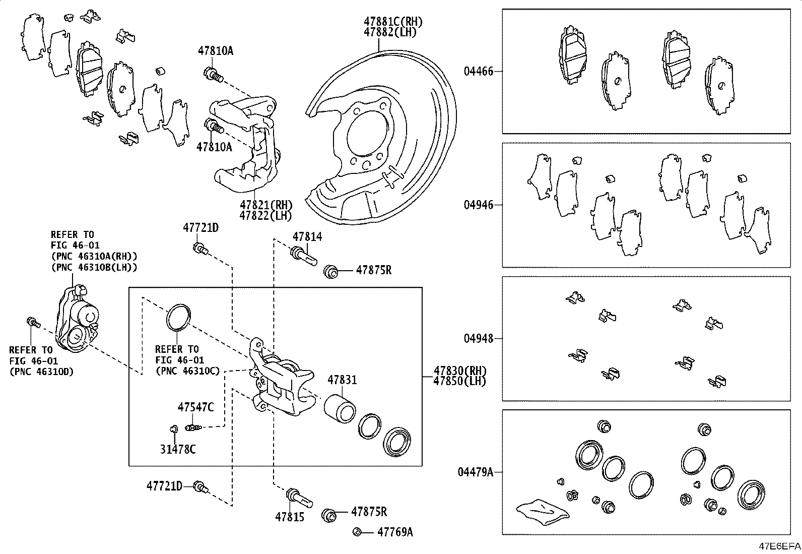 47737-28040 SEAL, REAR DISC BRAKE CYLINDER PISTON product image