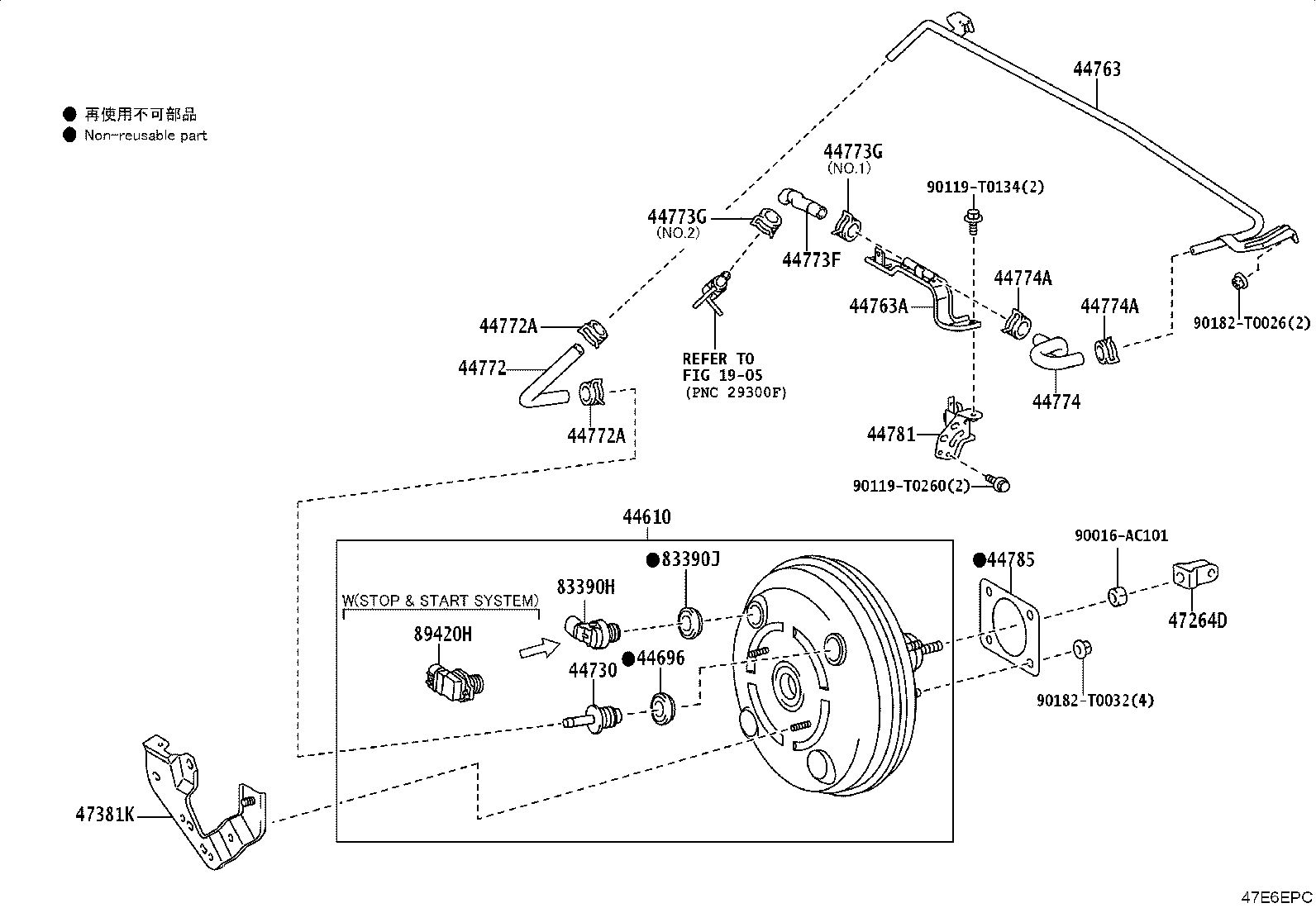 44610-0KA50 BOOSTER ASSY, BRAKE product image