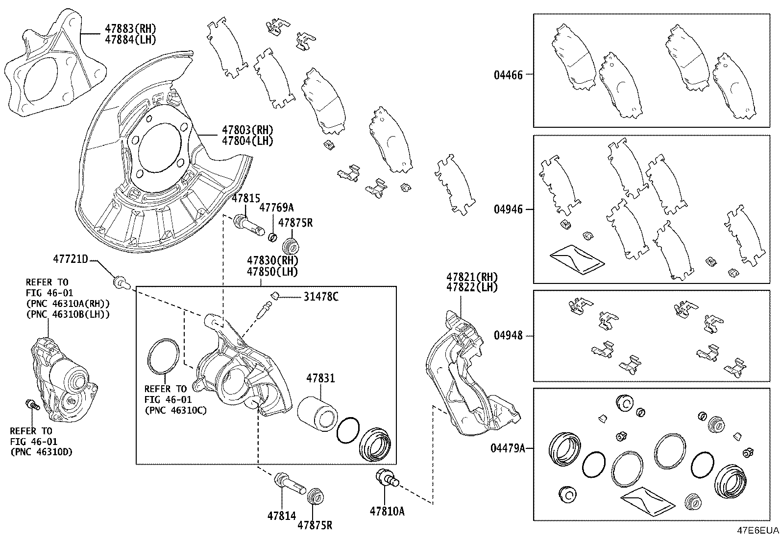 47814-0A030 PIN, CYLINDER SLIDE, NO.1(FOR REAR DISC BRAKE) product image