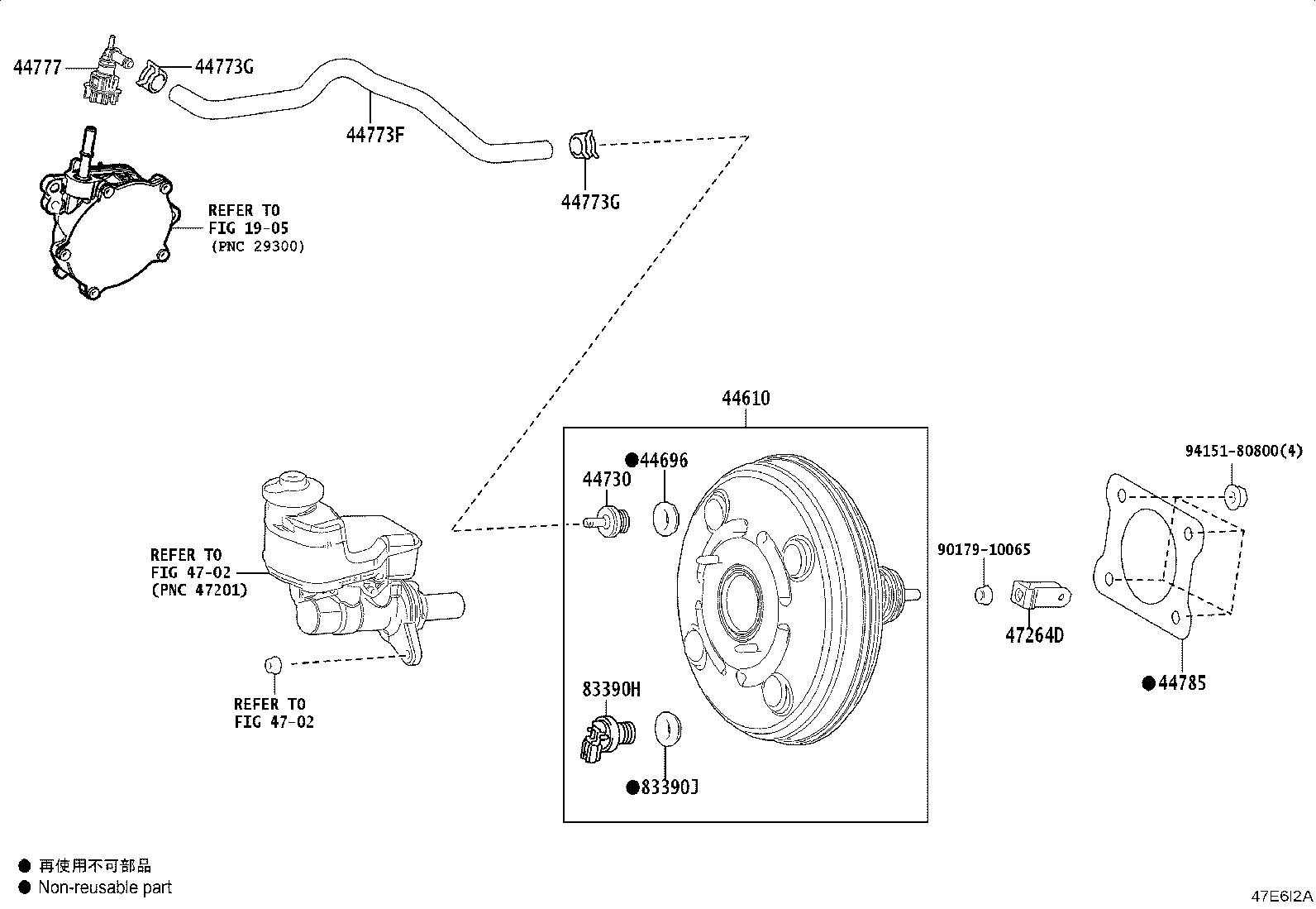 44610-33C30 BOOSTER ASSY, BRAKE product image