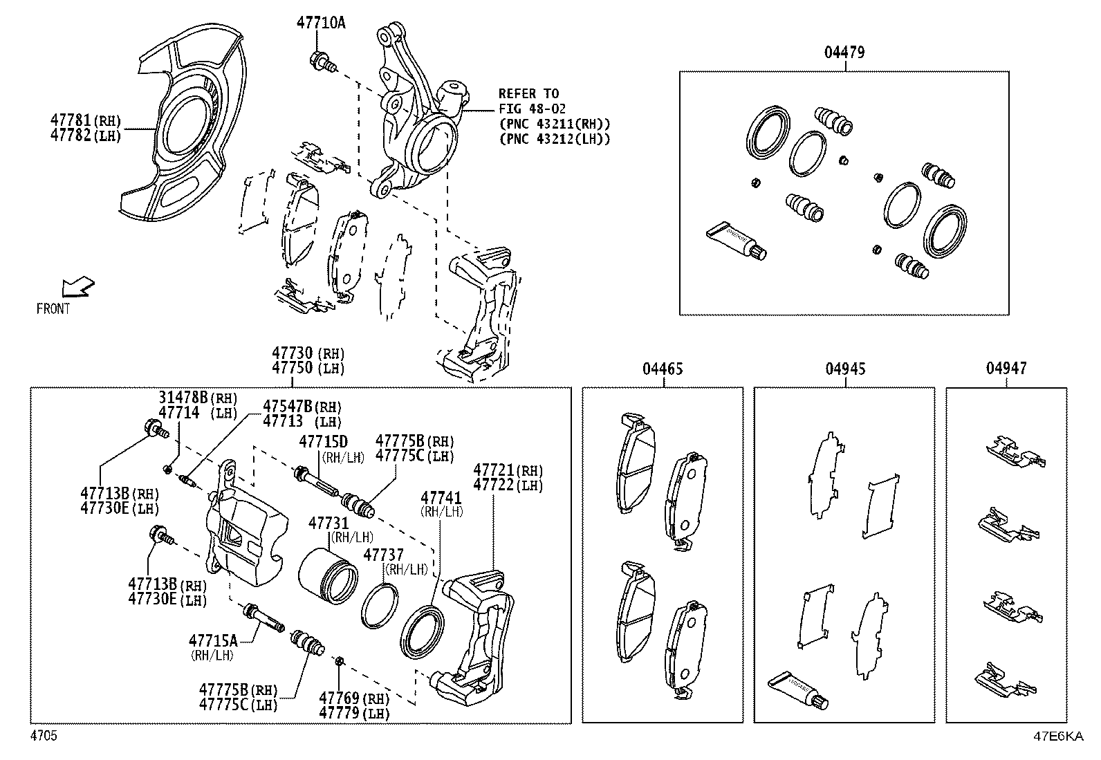 47741-BZ120 BOOT, FRONT DISC BRAKE CYLINDER product image